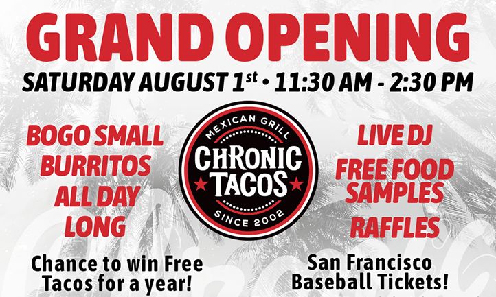 Chronic Tacos Celebrates Grand Opening of New Danville Location Featuring Custom Artwork from Renowned Street Artists