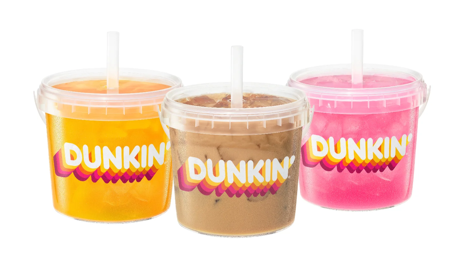 Dunkin' brings back 48-ounce iced beverage buckets for summer