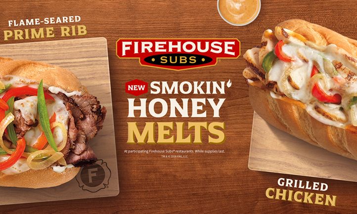 Firehouse Subs Drops Two New Smokin’ Honey Melts