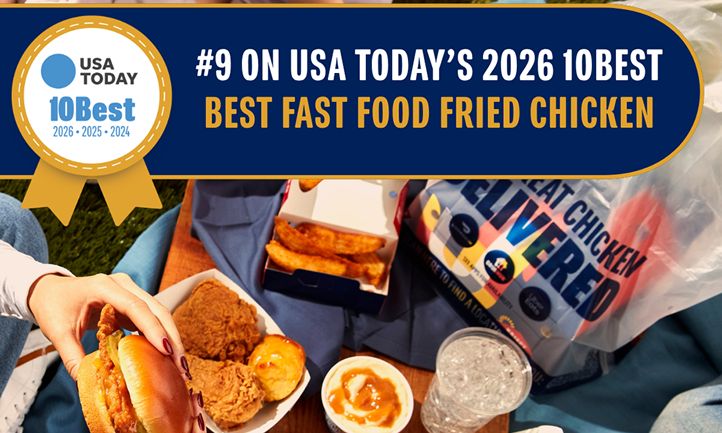 Krispy Krunchy Chicken Named on USA TODAY’s 10Best Fried Chicken List for the Third Year Running