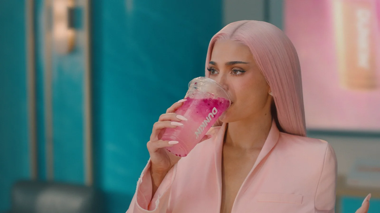 Kylie Jenner brings her King Kylie era to Dunkin' with summer menu