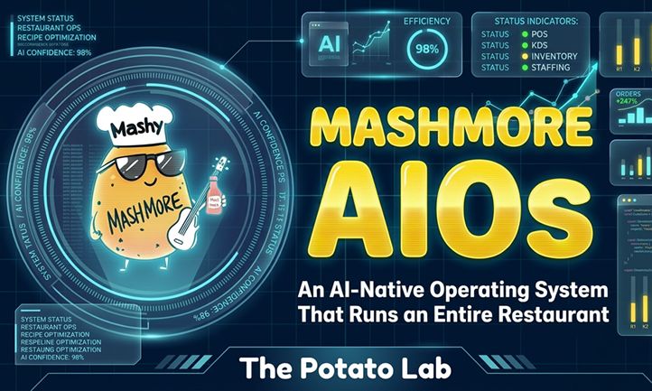 MashMore Potato Unveils “MashMore AIOS”: An AI-Native Operating System That Runs an Entire Restaurant