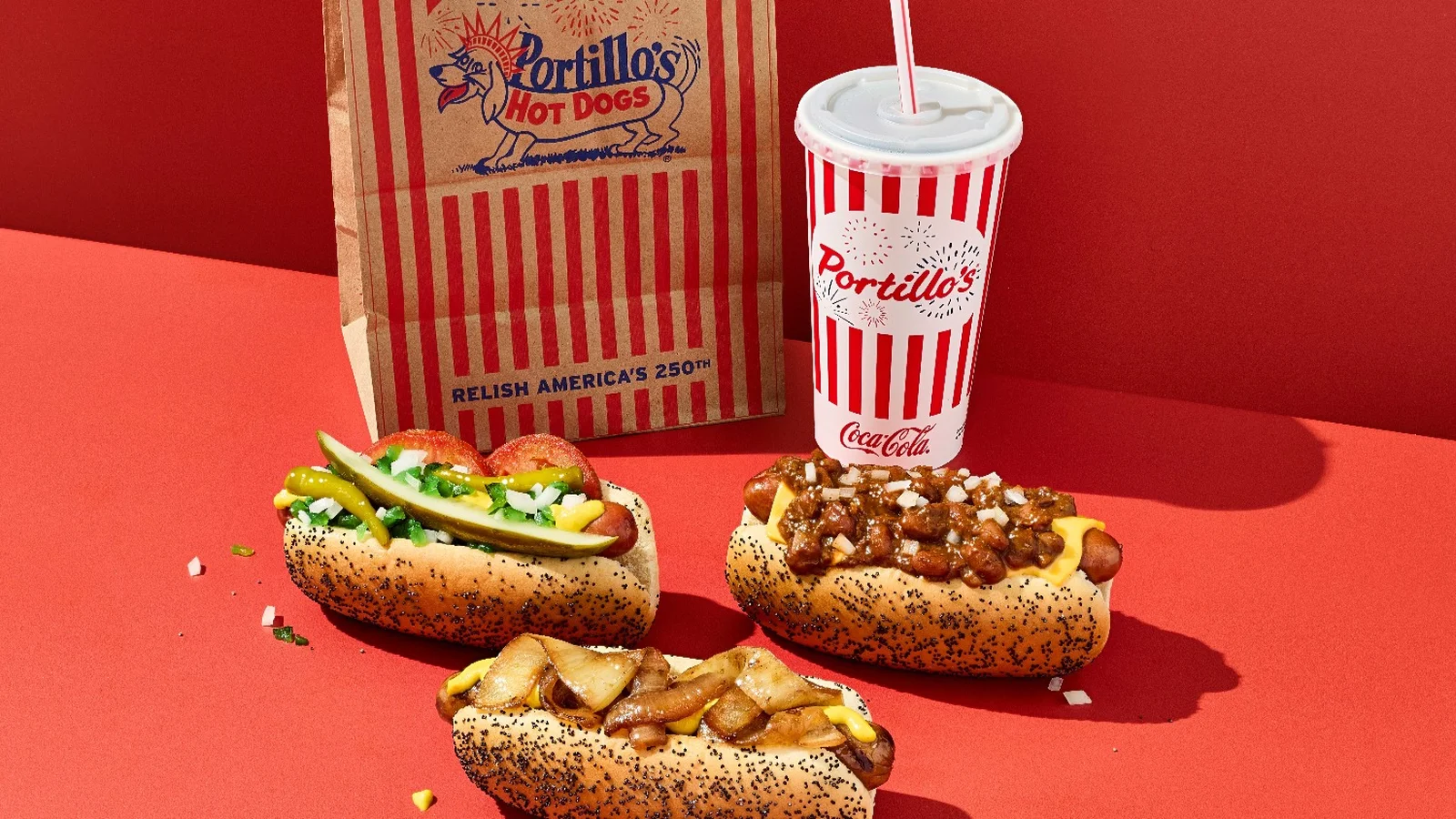 Portillo's, Vienna Beef launch hot dog for America's 250th birthday