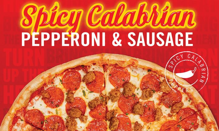 Sbarro Introduces Spicy Calabrian Pepperoni and Sausage Pizza Featuring New Hormel Foods Innovation