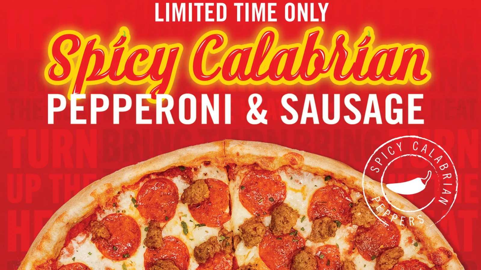 Sbarro launches limited-time Spicy Calabrian Pepperoni and Sausage Pizza