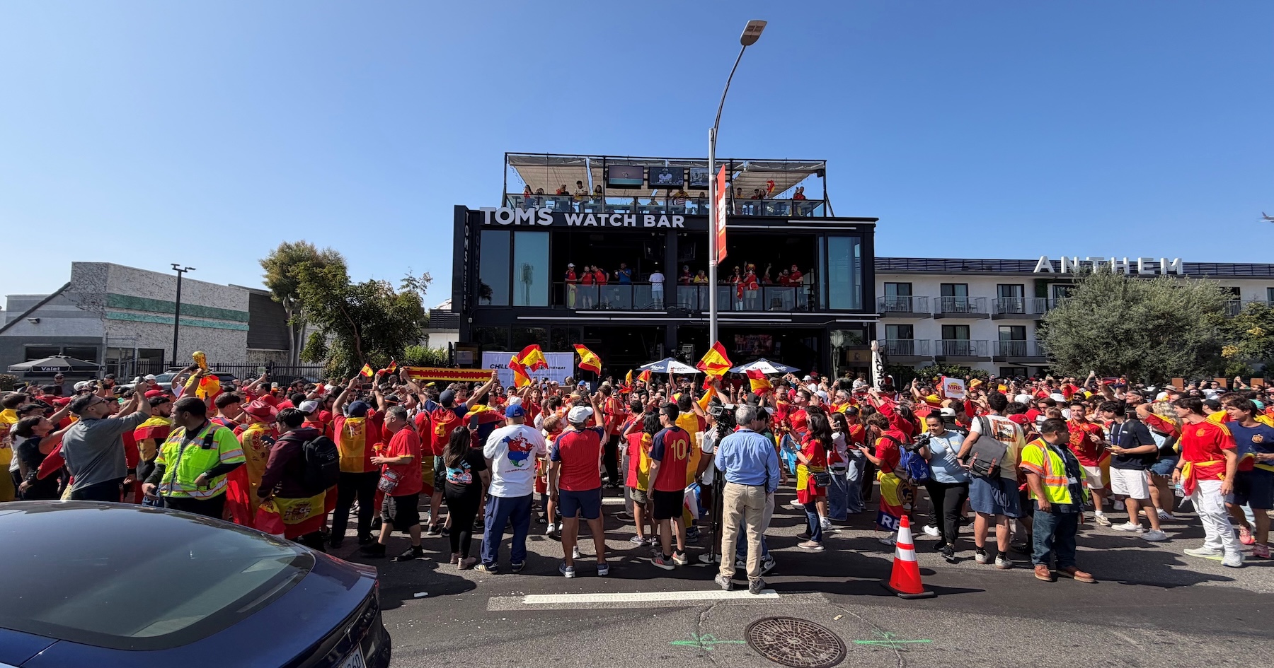 Who won the World Cup? Restaurants and bars
