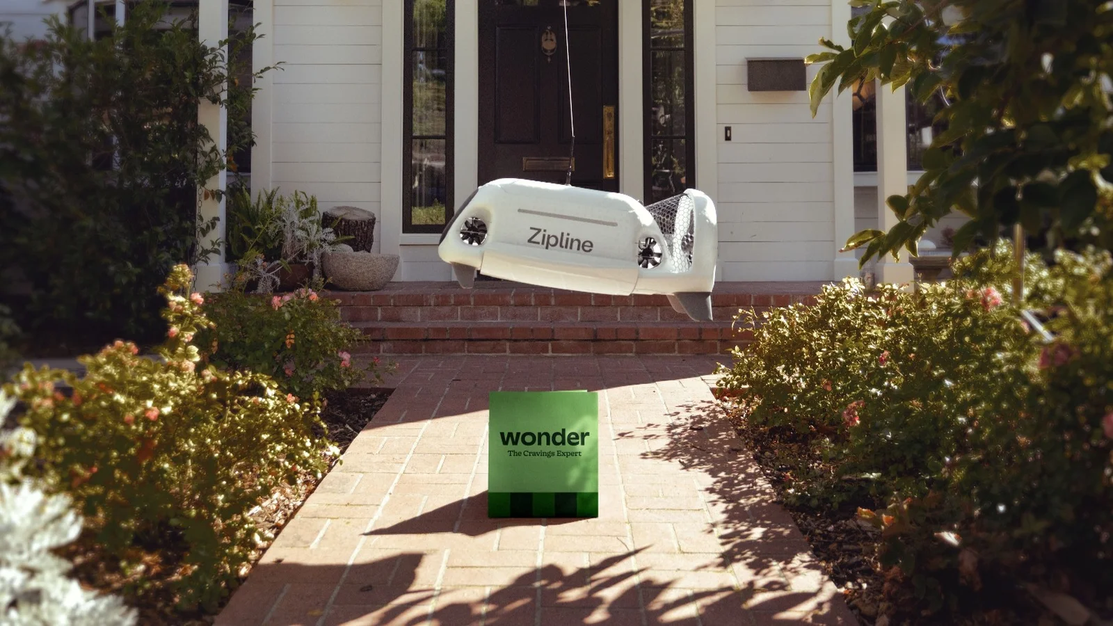 Wonder, Zipline to launch Texas food drone delivery program