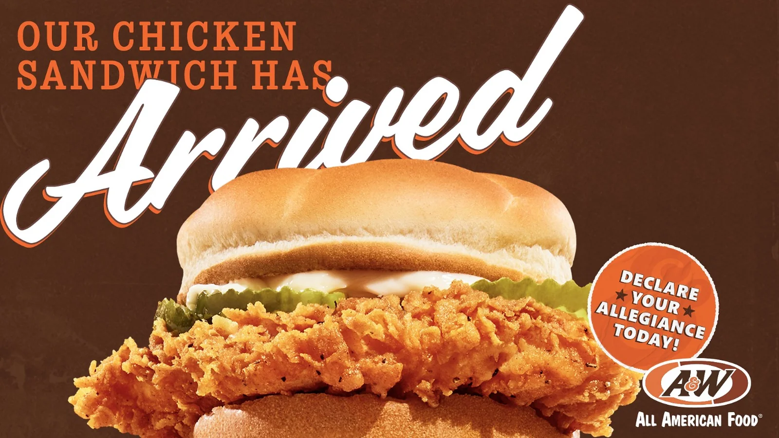 A&amp;W launches 1st crispy chicken sandwich, offers BOGO deal