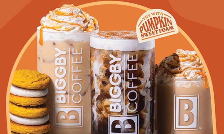 BIGGBY COFFEE Welcomes Fall With Pumpkin Favorites, Apple Cider, Maple Bourbon and a Ghoulishly Good Halloween Lineup