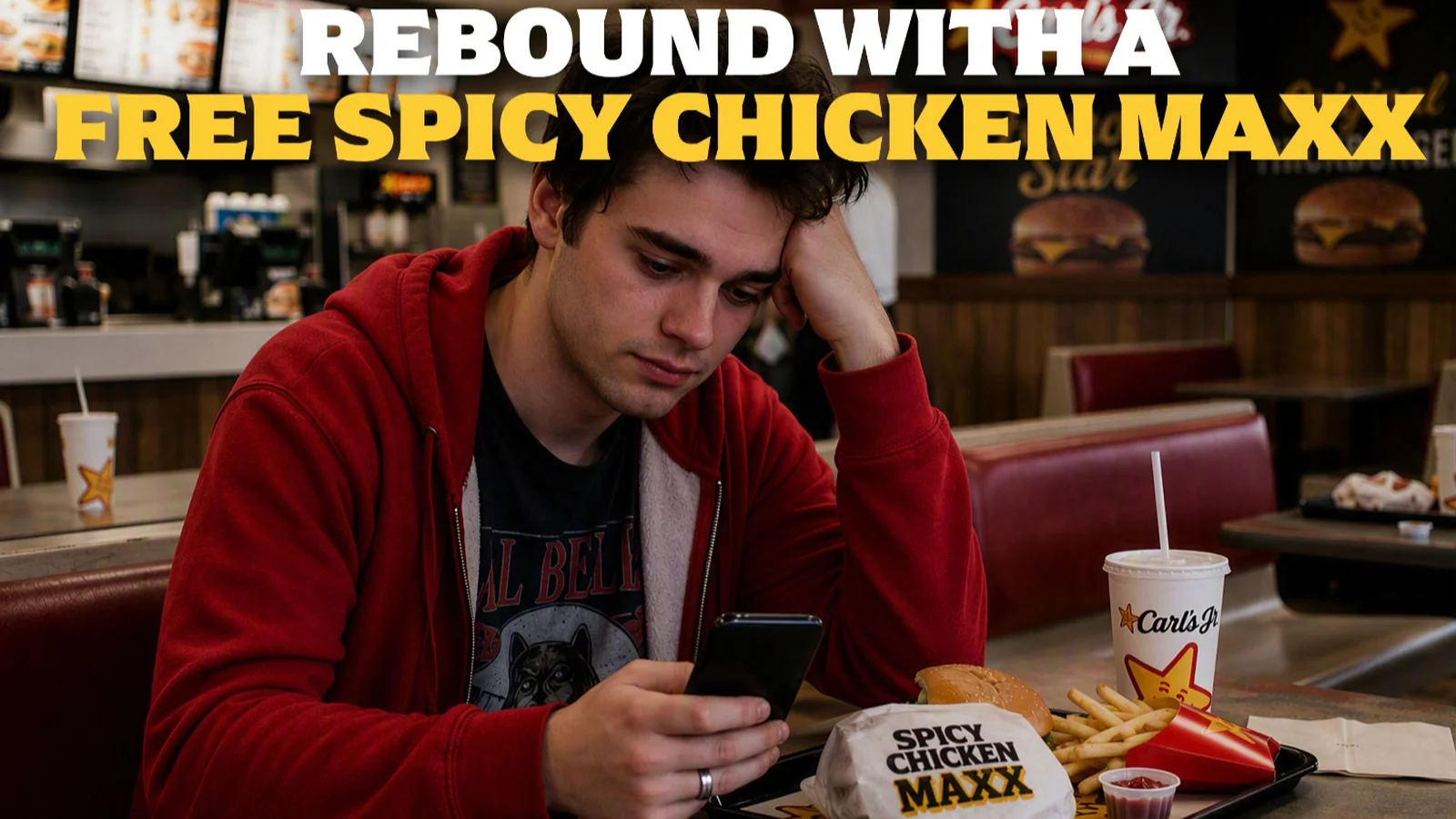 Carl's Jr. offers free spicy chicken sandwiches for bad date stories