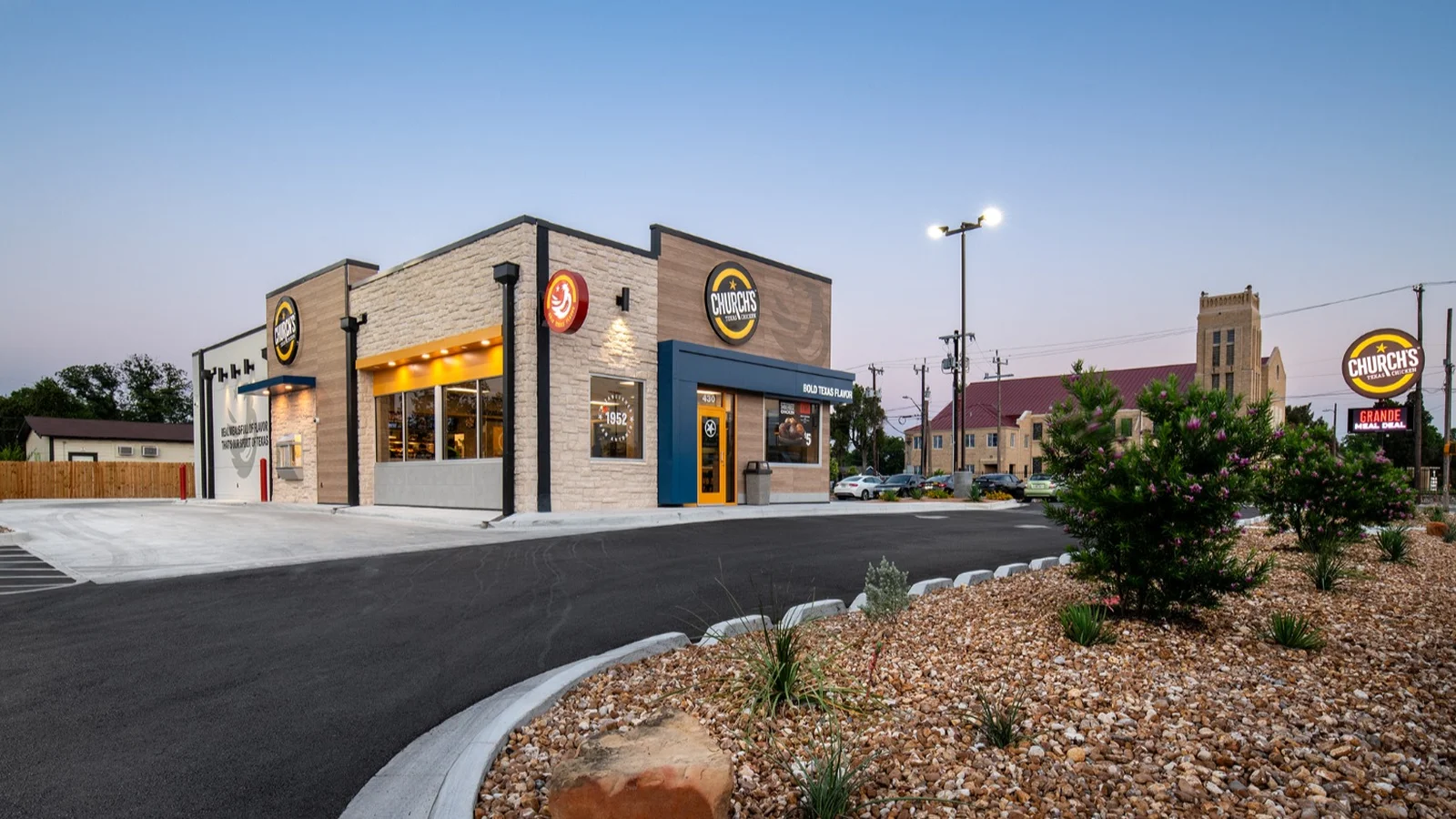 Church's Texas Chicken, Mr. Tendernism launch flavor campaign