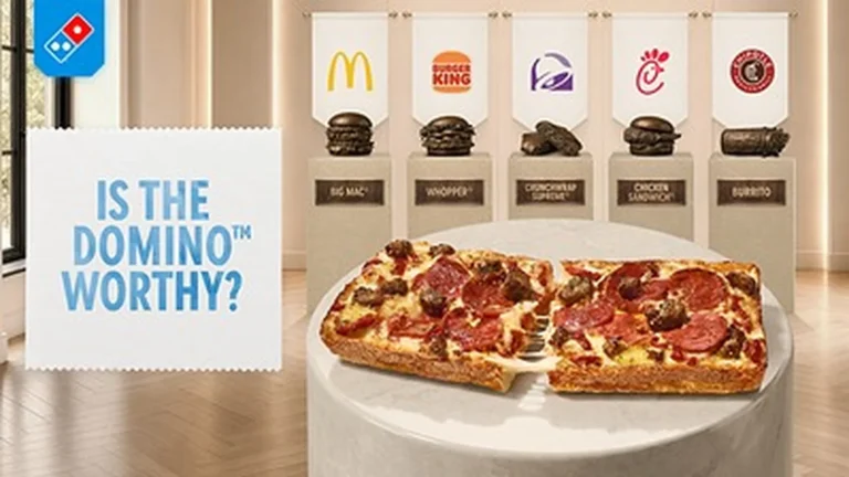 Domino’s takes on the Big Mac, Whopper, Crunchwrap with latest pizza
