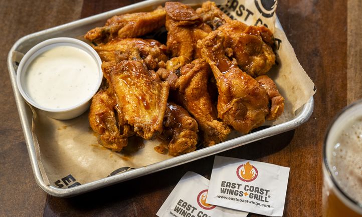 East Coast Wings + Grill Unveils New Menu With a Fresh Design and New Flavors