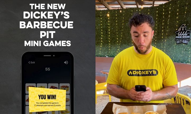 Game, Set, Pit! Dickey’s Barbecue Launches Mobile Games To Connect with Next Generation of Fans