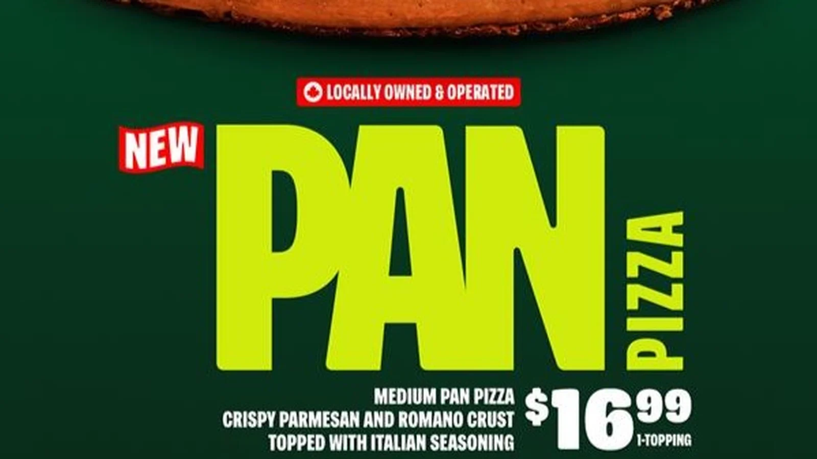 Papa Johns Canada launches Pan Pizza