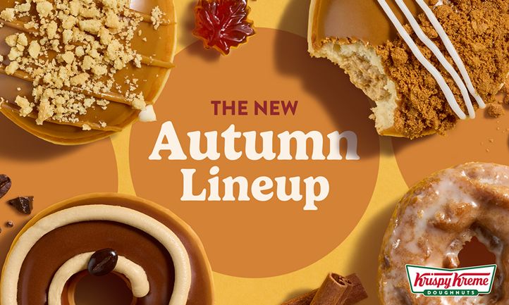 Pumpkin Spice is Back! Krispy Kreme Welcomes Fall with New Autumn Seasonal Collection on Aug. 11