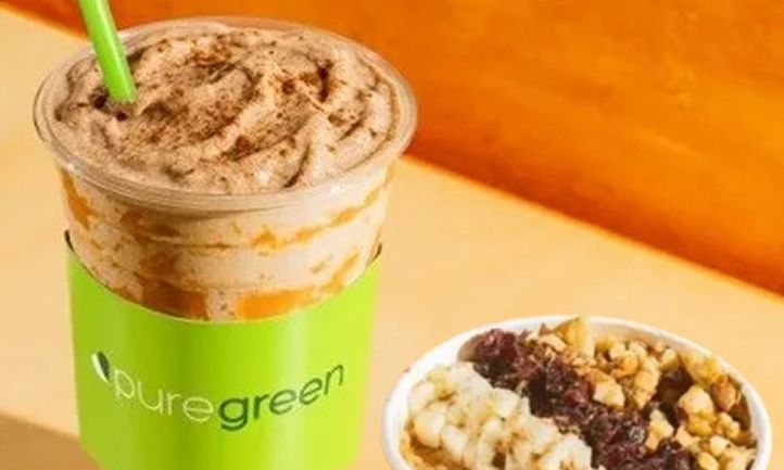 Pure Green Announces Return of Fan Favorite Pumpkin Spice Smoothie and Pumpkin Spice Oatmeal for Fall