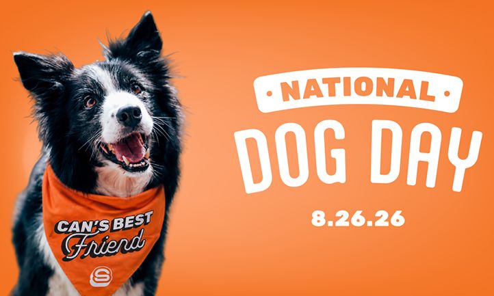 Smalls Sliders Rolls Out the Orange Carpet for Dogs This National Dog Day