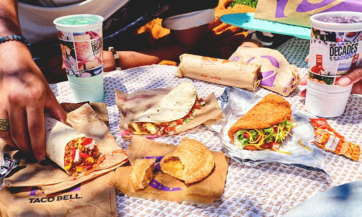 Taco Bell Brings the 2016 Vibes Back to Fans Nationwide With Decades #TBTB Menu