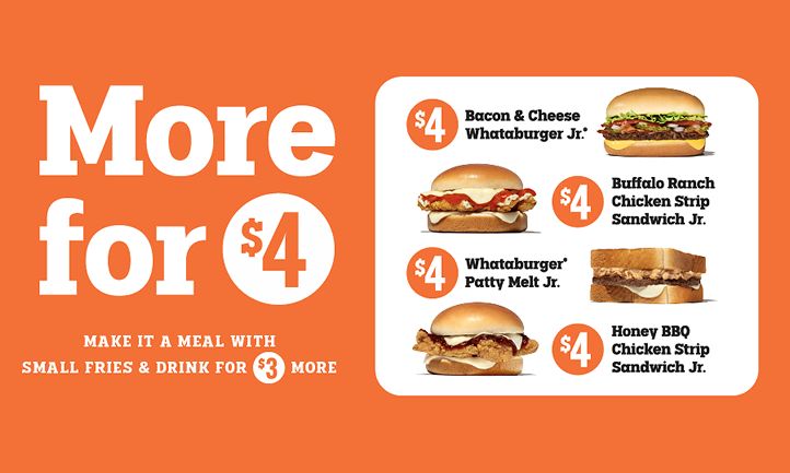 Whataburger Turns Up the Value: More for $4