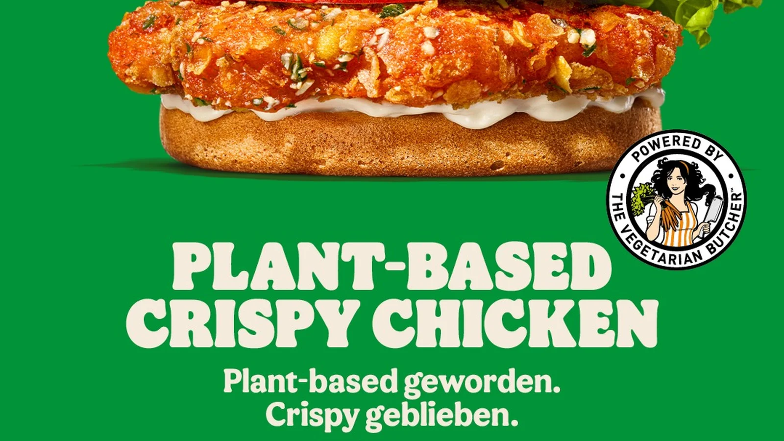 Burger King launches plant-based Crispy Chicken Burger in Austria