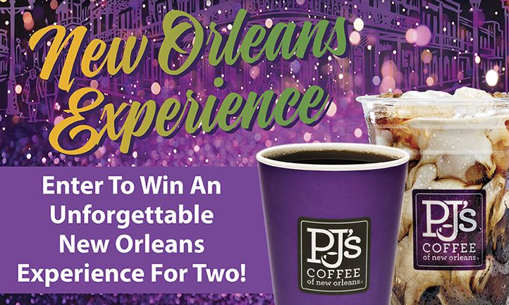 PJ’s Coffee Celebrates National Coffee Day All Month Long, Launches New Orleans Experience Sweepstakes