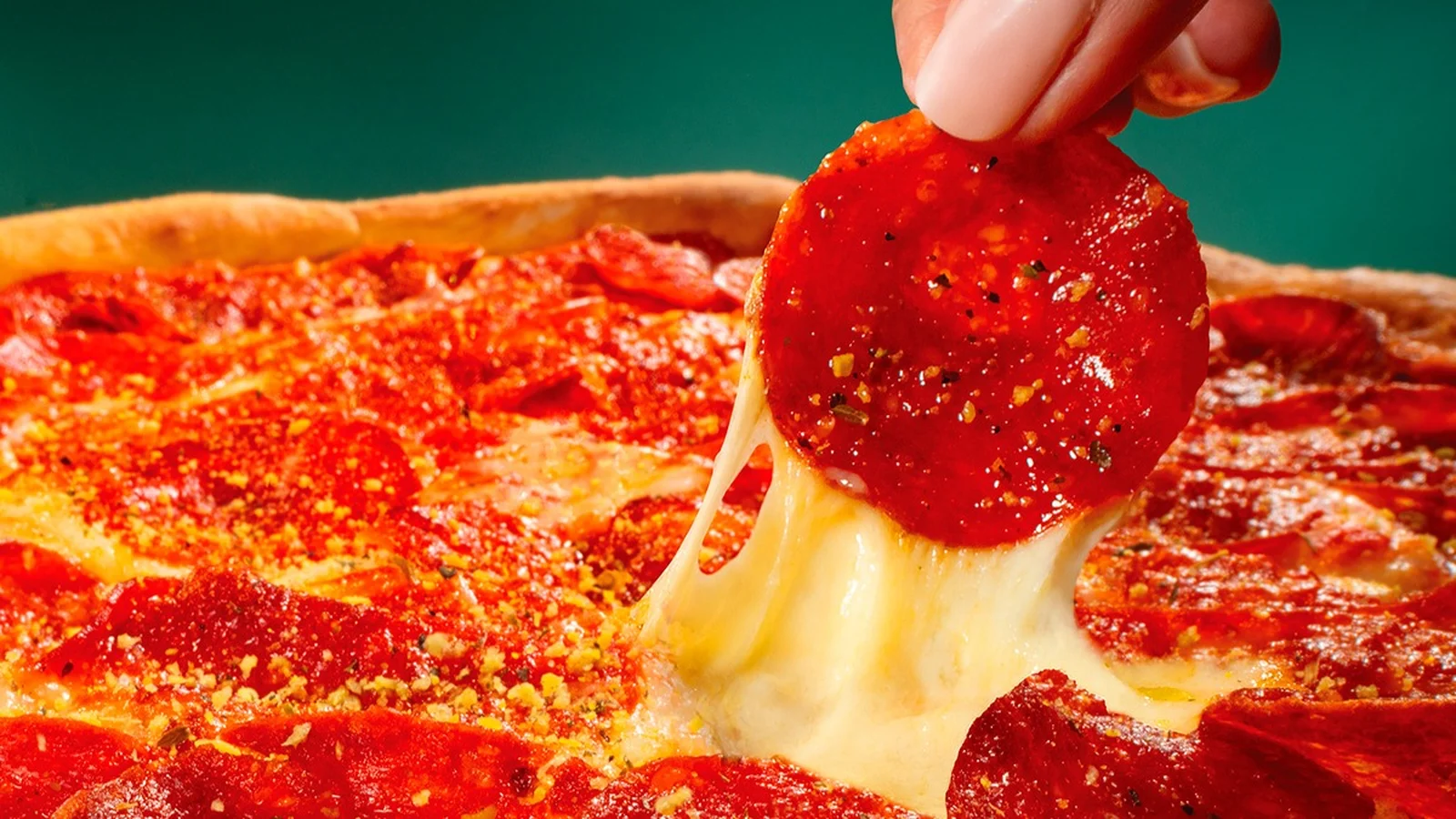 Pepperoni lover? Papa Johns' got you with Ultimate Pepperoni Pizza