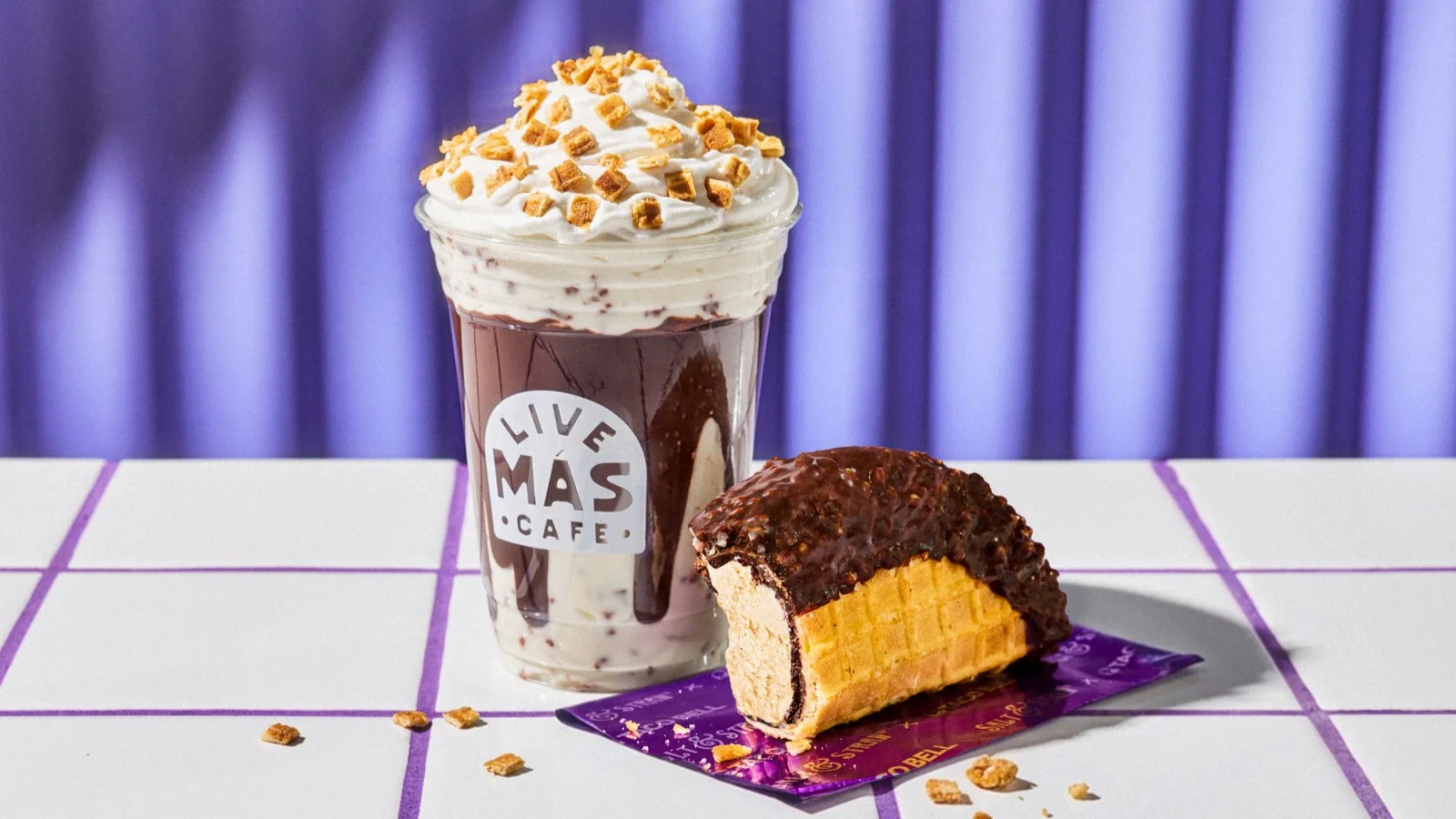 Taco Bell, Salt &amp; Straw launch Churro Ice Cream Taco nationwide