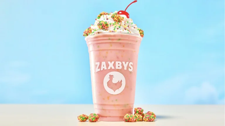 Zaxbys partners with Nerds to bring back strawberry milkshake